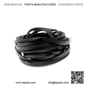 Black Rubber Edge Protection for Piaggio Vespa PX / PE.