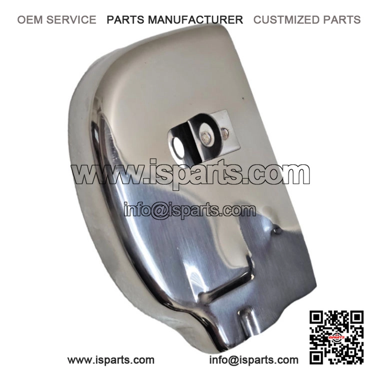 Stainless Steel Gear Selector Box Cover for Vespa T5 & T5 Classic ?C fits PX Gearing 125cc.