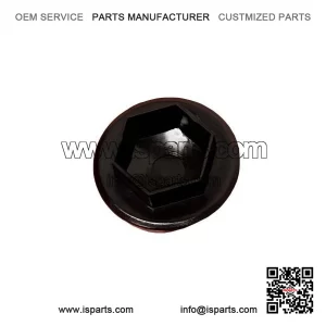 Piaggio Black ABS Plastic Flywheel Nut Cover for VESPA PX, T5 & COSA.