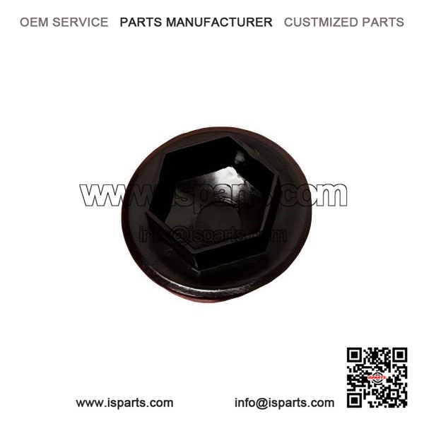 Piaggio Black ABS Plastic Flywheel Nut Cover for VESPA PX, T5 & COSA.