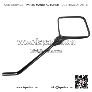 Left or Right Hand Side Black Mirror for Piaggio Vespa PX, PK & T5.