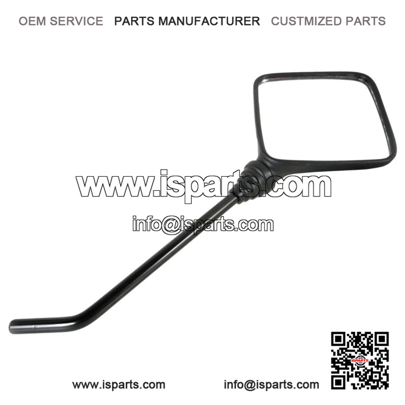 Left or Right Hand Side Black Mirror for Piaggio Vespa PX, PK & T5.