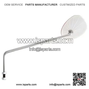 Standard Right RED Mirror for Vespa PX Non-Disc Models & T5 Classic.