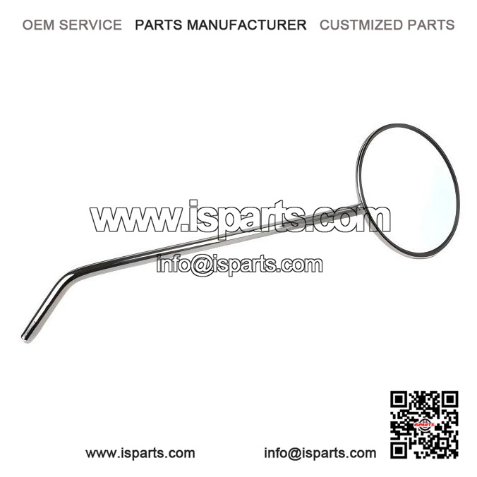 ROUND STANDARD HANDLEBAR?MOUNTED MIRROR (RIGHT HAND) ?C For Vespa PX, PE, PK