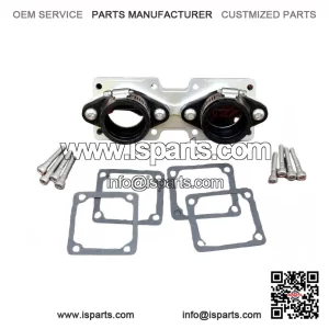 Billet Aluminum Crossover Intake Manifolds for Banshee (Fits Stock or 28mm Carbs, Includes Intake Boots)
