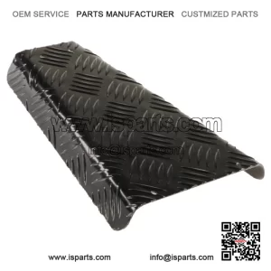 Checker Plate Centre Mat in Black for Vespa PX & T5.