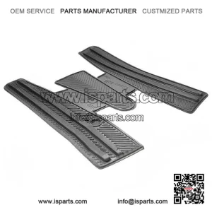 Black Floorboard Protection Floormat for Vespa PX, P Range, T5 Classic & LML.