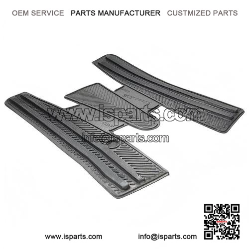 Black Floorboard Protection Floormat for Vespa PX, P Range, T5 Classic & LML.