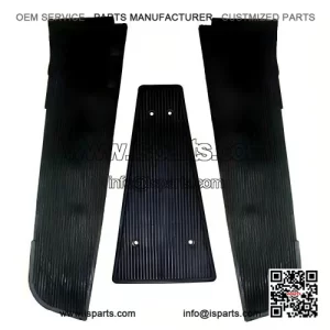 Rubber Floor Mat Set (Left/High/Right with Centre Mat) for Vespa PX, LML, T5 & PE.
