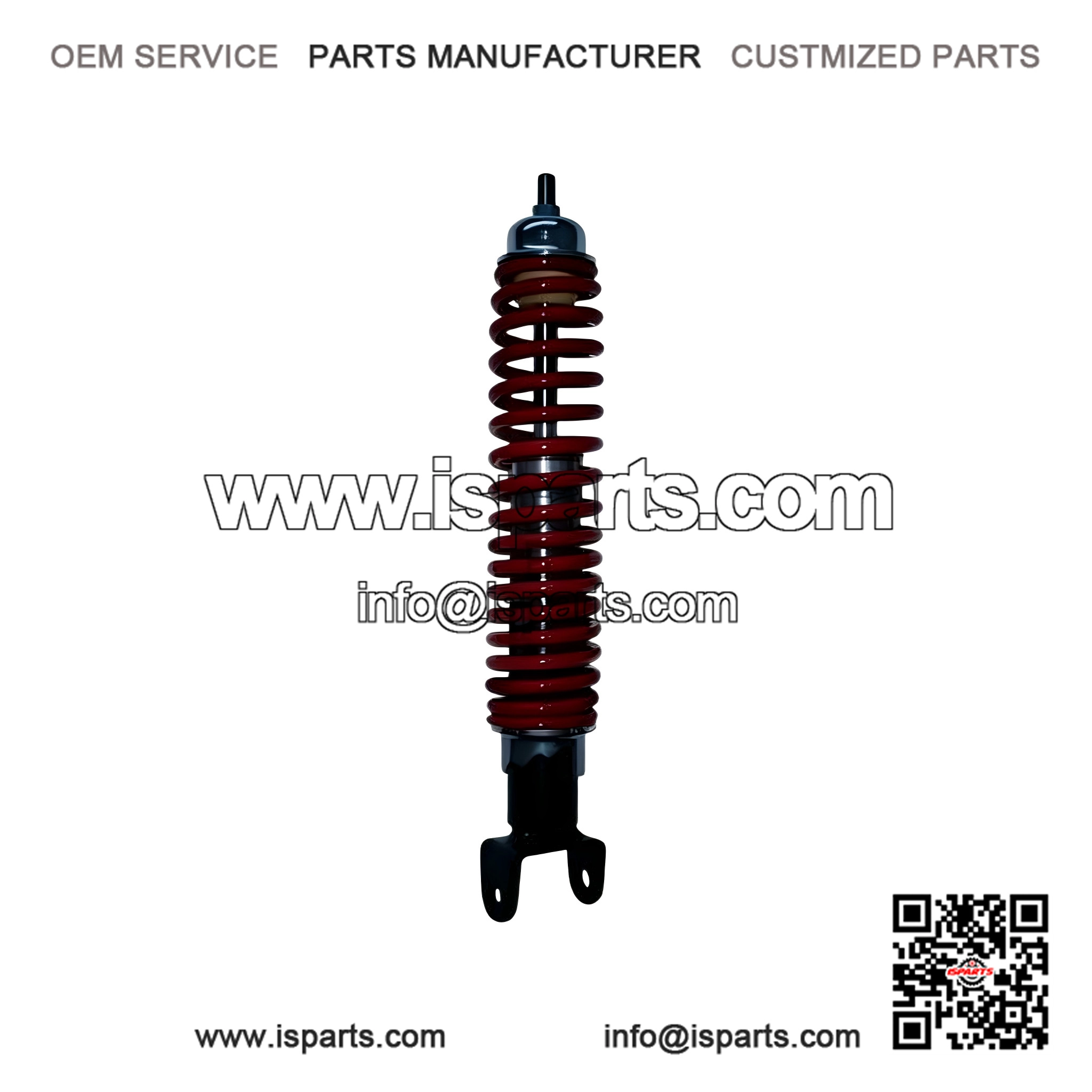 Reinforced Rear Shock Absorber (2986551#26) for Vespa PX 200 E Rainbow (1981-1997).
