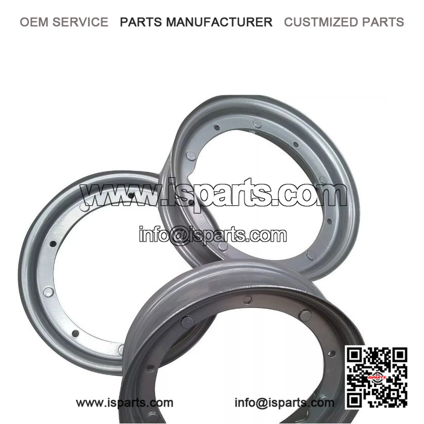 Three Silver Colour Split Rims for LML & VESPA PX.