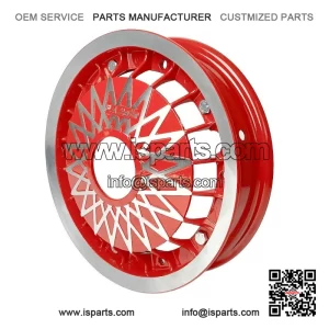 Spoked Split Red Rim (2.10x10) for Vespa PX, T5 & LML.