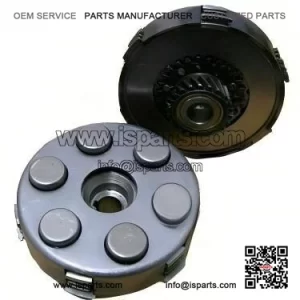Complete Clutch Assembly (6 Springs, 22 Teeth Cogs) for Vespa PX, VBB & Super.