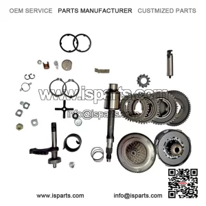Gear Box Kit (23 Cogs, 7 Springs Clutch, 68 Cogs Crono) for Vespa P200, P200E, PX, PE & LML.