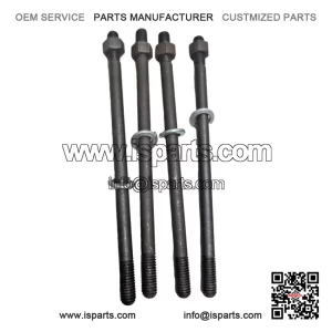 M8 1st Oversize Cylinder Studs & Nuts Kit for Vespa PX 125/150, LML & Smallframe (V50, PV, ET3).