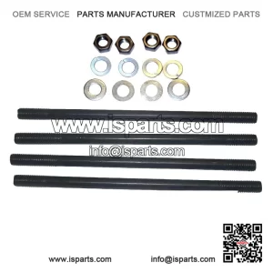 High Strength Cylinder Stud Kit with Fixings for Vespa PX 125.