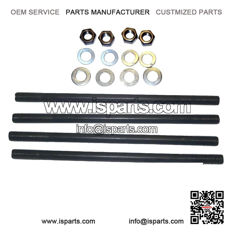 High Strength Cylinder Stud Kit with Fixings for Vespa PX 125.
