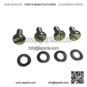 Stainless Steel Flywheel Cover Screw Set for Vespa PX, P200E, T5 & LML.