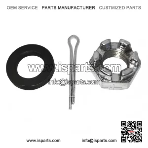 Rear Hub Castle/Castellated Nut with Washer & Pin for Vespa PX Mk1 125/150/200.