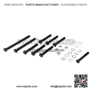 Engine Case Bolt Set for Vespa Sprint, Super, Rally, PX, PE, T5 & Cosa.