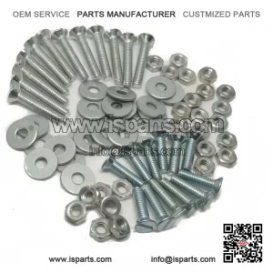 Floor Runner Screw Fixing Kit (Bolts, Nuts & Washers) for Vespa PX & LML Scooters.