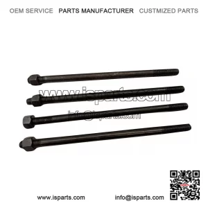 4-Pack Cylinder Barrel Holding Stud Kit (180mm) for Vespa PX200, P200 & Rally 200.