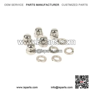 Cap Nut Set for Rim (Stainless Steel M8 SW=13mm) ?C fits Vespa Type PX.