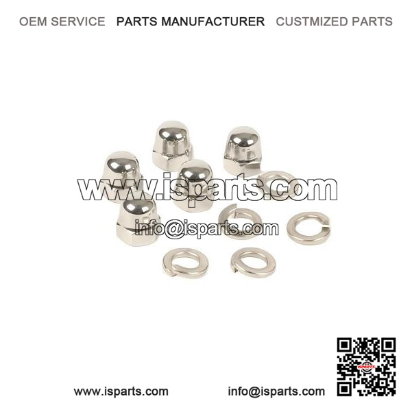 Cap Nut Set for Rim (Stainless Steel M8 SW=13mm) ?C fits Vespa Type PX.