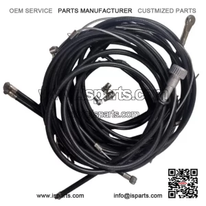 Friction-Free Teflon-Lined Cable Set in Black (with free trunnions) for PX & LML.