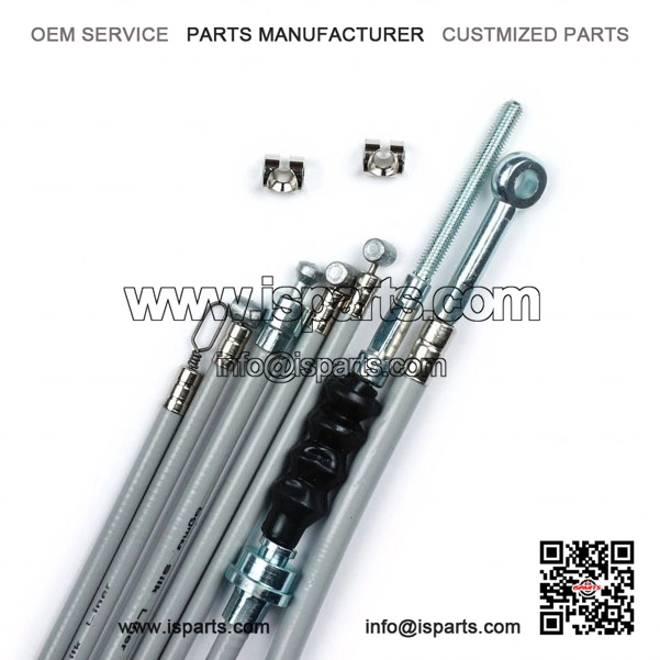 Cable Set with Silk Liner for Vespa PX Lusso (1984-Onwards).