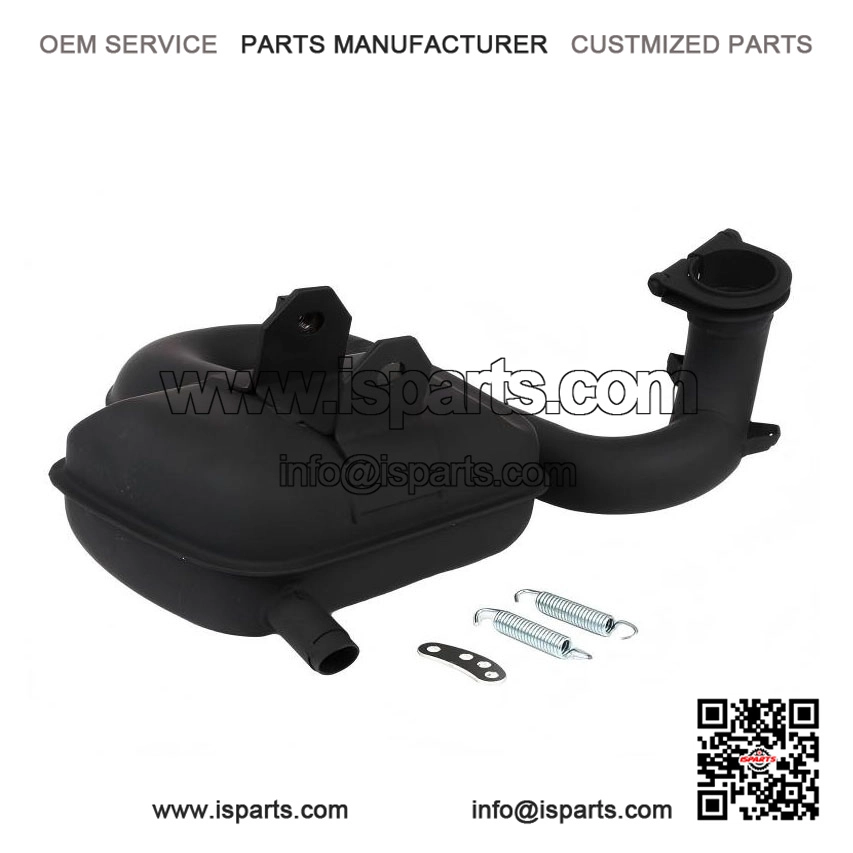Touring Exhaust for Vespa PX200 & Rally200.