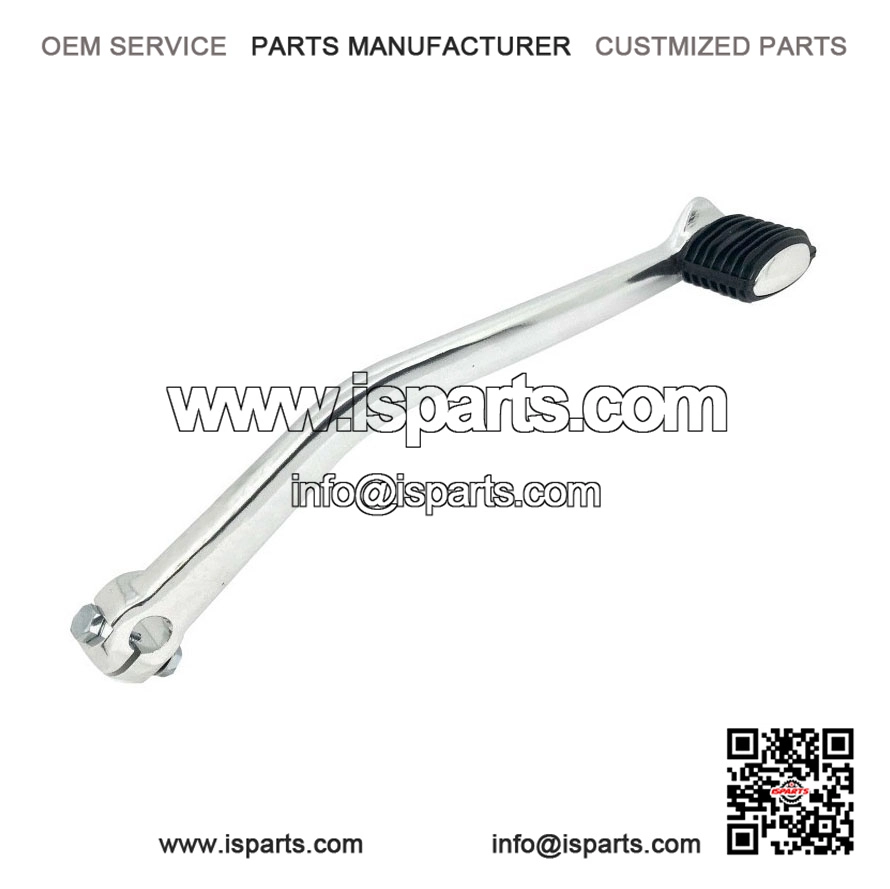 Long Kick Start Lever with Rubber, BCR, Vespa PX 200 E Disc Brake Classic Model