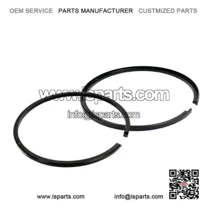 Standard Piston Top (Dykes Ring) & Bottom Rings for Piaggio Vespa PX125.