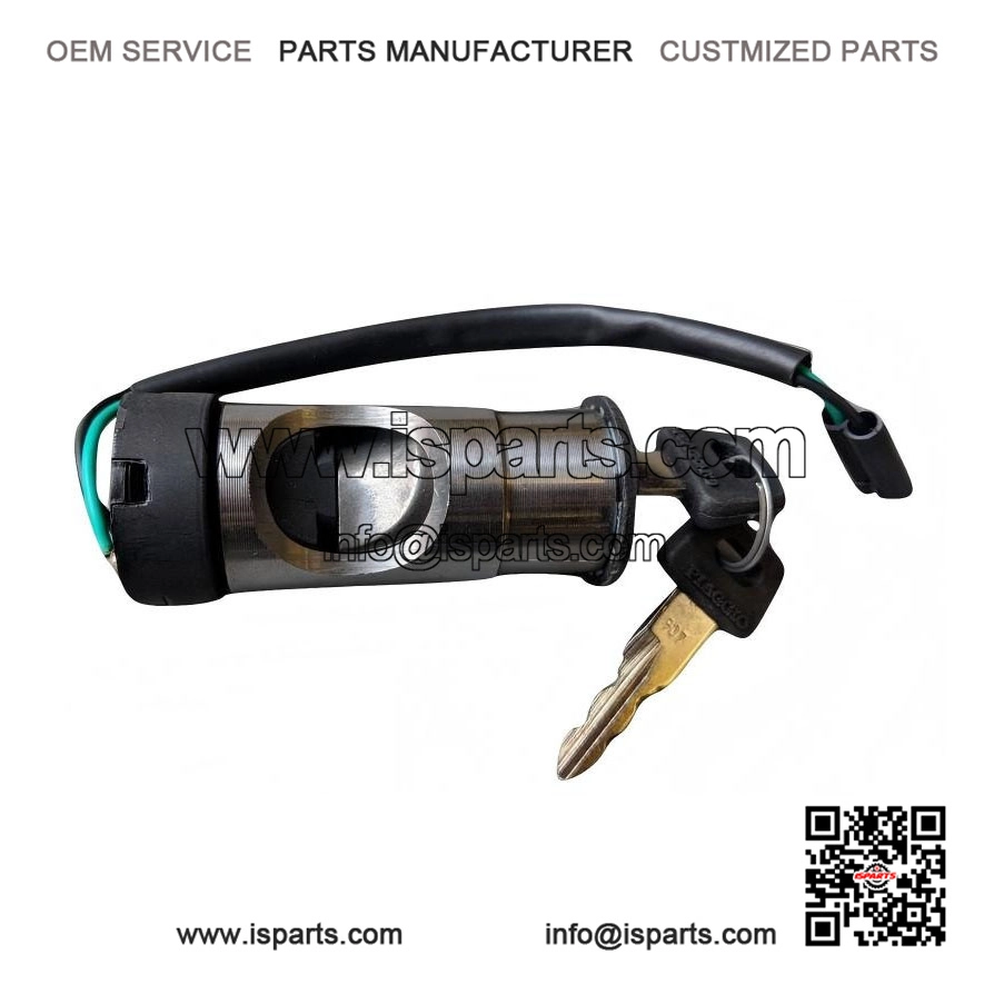 Complete Steering/Ignition Lock Assembly (2-Wire AC) with Key for VESPA PX & LML.