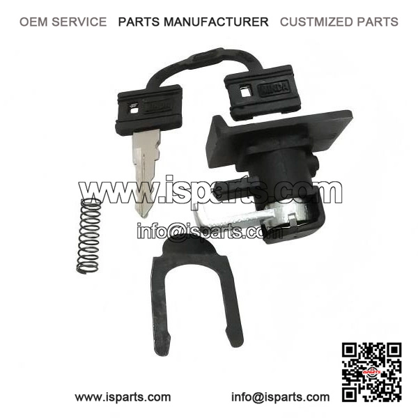 Brand New Black Tool Box Lock for VESPA PX 200, LML, NV & STAR.
