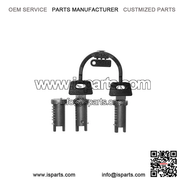Locks Kit (Series of 3 Pieces) for Piaggio Vespa PK 50/125/S/XL & PXE.