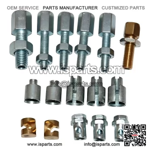 Complete Cable Adjuster & Trunnion Set for Vespa PX, Rally, SS 180 & Sprint 125-150.