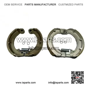 Pair of Front/Rear Brake Shoes with Spares for Vespa PX, LML & T5 ?C 10 Inch.