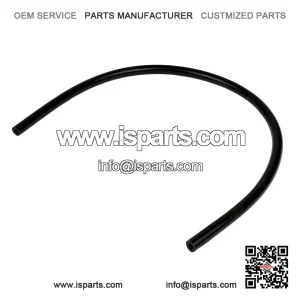 Black TPR-PUR Petrol Hose (750mm) for Vespa PX, T5, Cosa, Rally & Sprint.