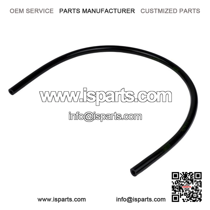 Black TPR-PUR Petrol Hose (750mm) for Vespa PX, T5, Cosa, Rally & Sprint.