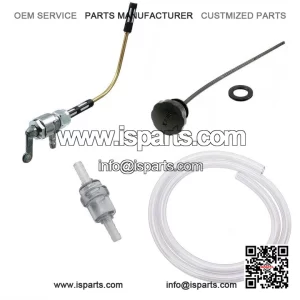 Fuel System Set: Fuel Tap Filter, Hose Clamp & Gas Cap ?C fits Ciao, SC, PX 50 FL/P etc.