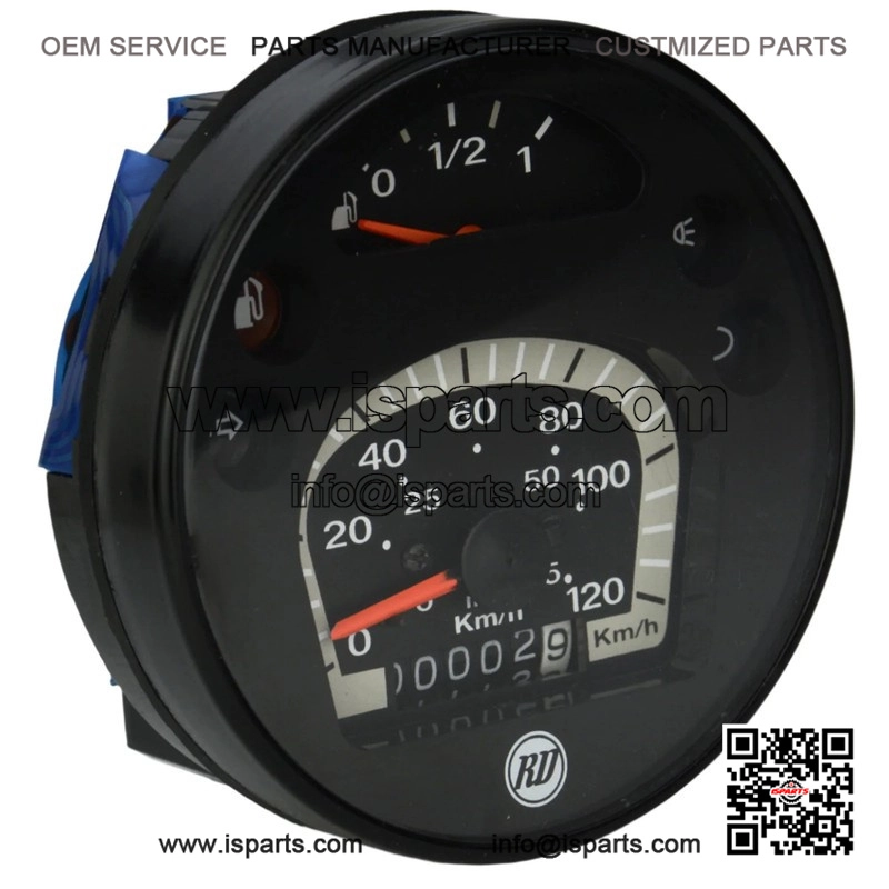 Black Edition Speedometer (Since 2001) for Vespa PX125, PX150 & PX200.