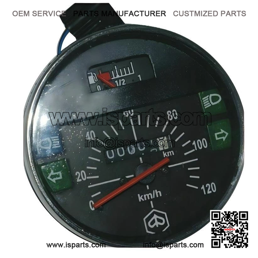 Speedometer / Tacho (120Km/h) for Vespa LML, PX & Lusso 80/125/150/200.
