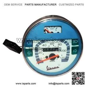 Speedometer for Vespa PX Lusso, LML Stella (80, 125, 150, 200), 120KMPH / 80MPH