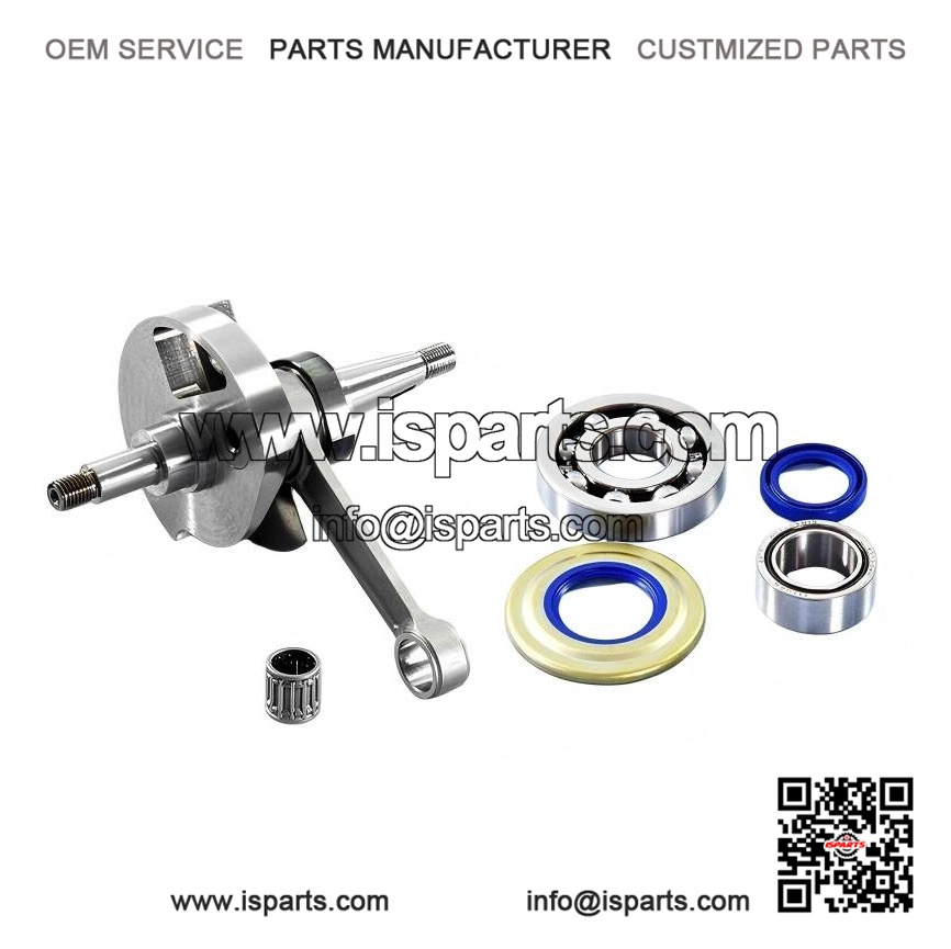 Early Racing Crankshaft 60 + Racing Bearings for Vespa PX & Cosa 125/150.