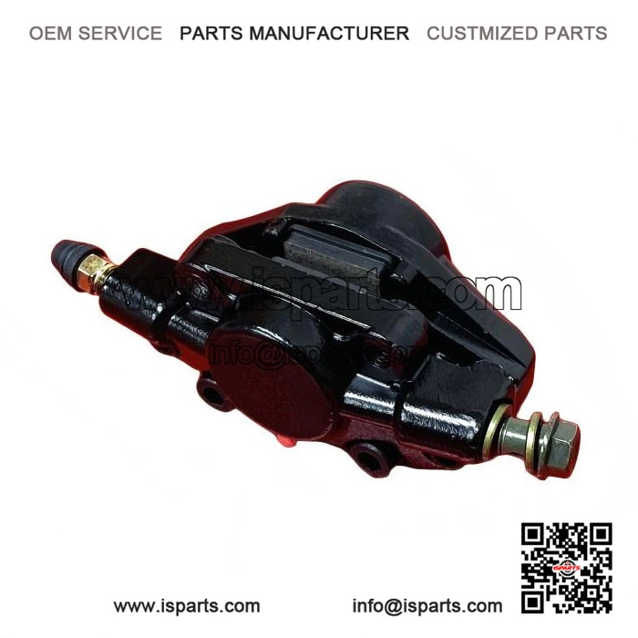 Black Front Disc Brake Caliper with Brake Pads for VESPA PX DISC & LML STAR.