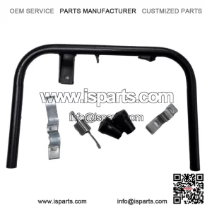 Classic Black Centre Stand with Shoes & Brackets for VESPA PX, LML 2T & T5.