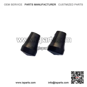 Black Rubber Centre Stand Feet (22mm) to fit Vespa PX 125/150/200.