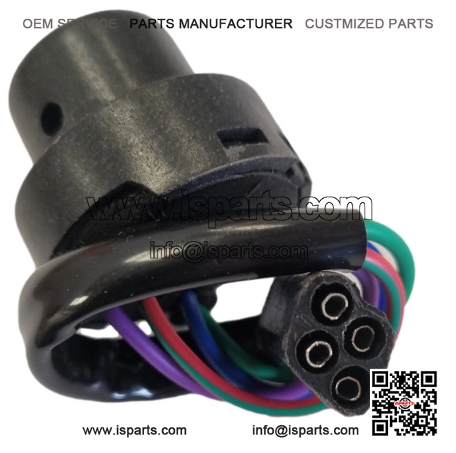 Electric Start Ignition Switch Holder (4-Wire DC) for VESPA PX, LML & T5.