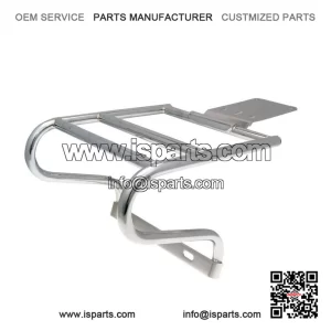 Chrome Rear Luggage Rack / Top Box Carrier for Vespa PX80, PX125, PX150 & PX200.
